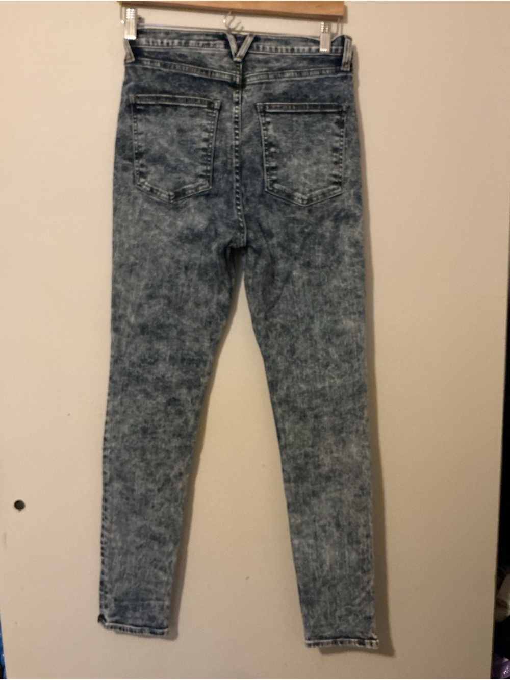 Veronica Beard Maera High Rise Skinny Jeans Indigo Acid Wash - Picture 3 of 11